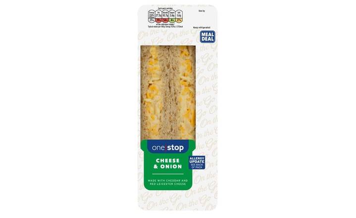 One Stop Cheese & Onion Sandwich (394398) 