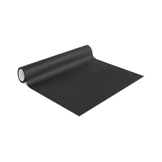 Celebrate It Solid Paper Table Runner, 25 ft, Black