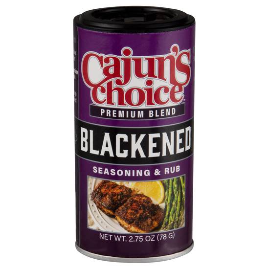 Cajun's Choice Premium Blend Blackened Seasoning and Rub