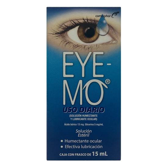 Eye-mo solución y lubricante ocular (1 pieza)