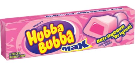 Hubba Bubba Max® Outrageous Original Bubble Gum - 5 Pieces