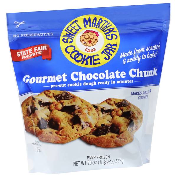 Sweet Martha's Cookie Jar Cookie Dough, Chocolate Chunk, Gourmet