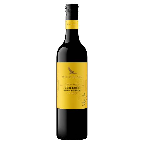 Wolf Blass Yellow Label Cabernet Sauvignon Wine (750 ml)