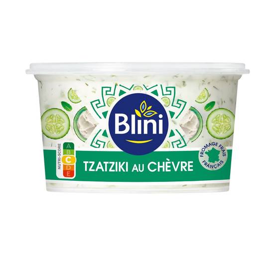 Blini - Tzatziki fromage de chèvre