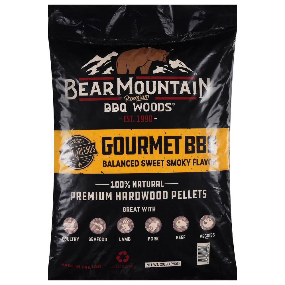 Bear Mountain Gourmet Bbq Hardwood Pellets