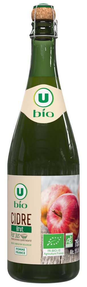 U Bio - Cidre brut (750ml)
