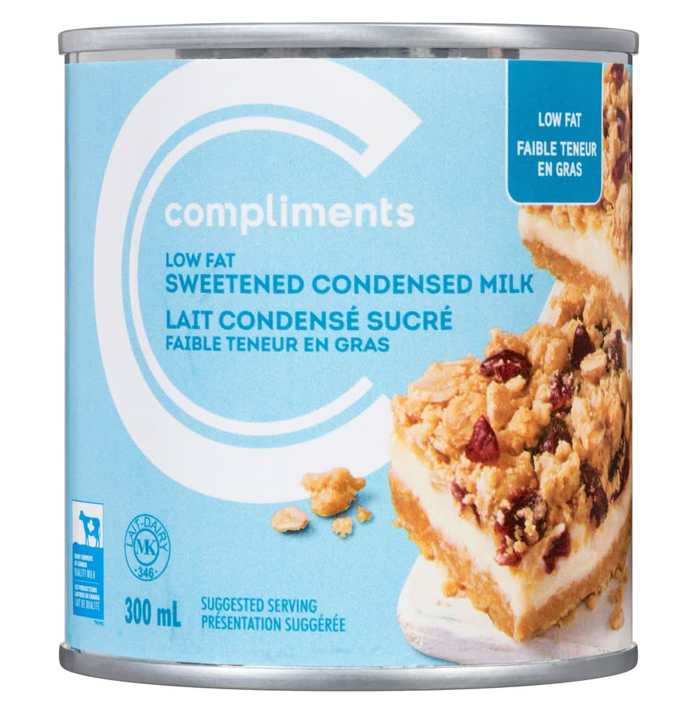 Compliments Low Fat Sweetened Condensed Milk (300 ml)
