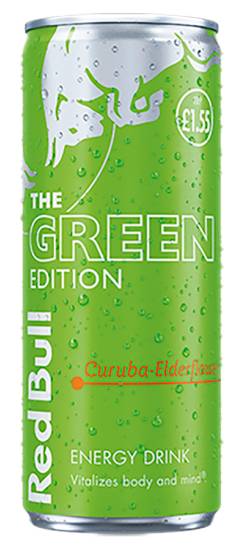 Red Bull The Green Edition Curuba-Elderflower Energy Drink (250ml)
