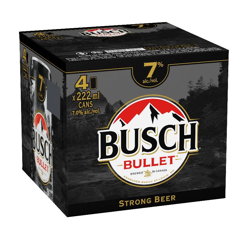 Busch Bullet  (4 Cans, 222ml)