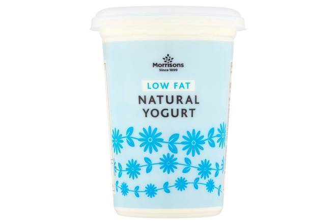 Morrisons Low Fat Natural Yoghurt 500g