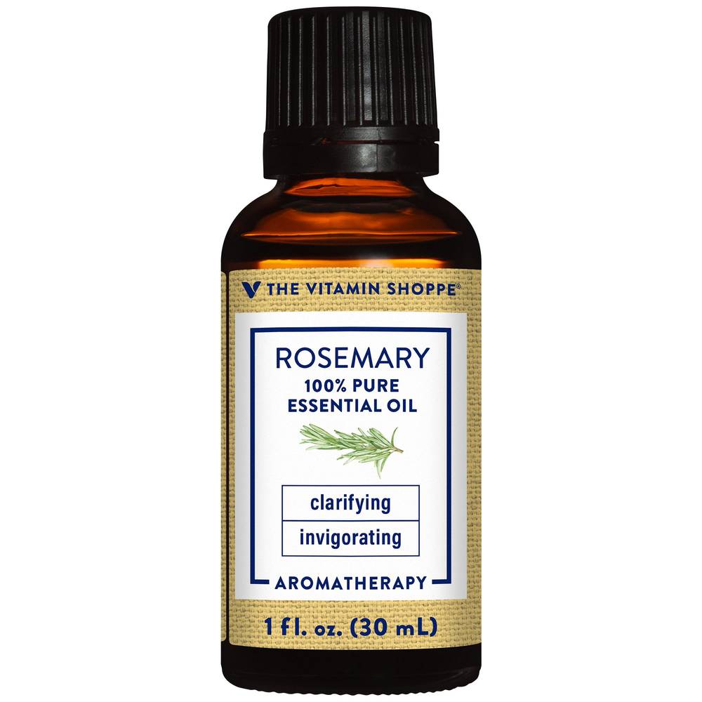 Rosemary - 100% Pure Essential Oil - Clarifying & Invigorating Aromatherapy (1 Fl. Oz.)