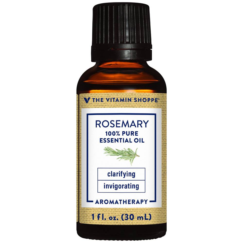 The Vitamin Shoppe Rosemary 100% Pure Essential Oil (1 fl oz)