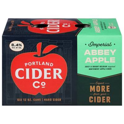 Portland Cider Company Imperial Abbey Apple Hard Cider (6 pack, 12 fl oz)