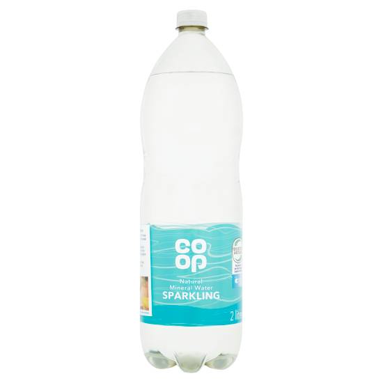 Co-Op Natural Mineral Water Sparkling 2 Litre