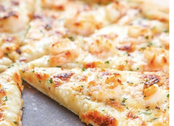 18" Shrimp Scampi Pizza