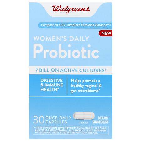 Walgreens Women's Daily Probiotic 7 Billion Cfu Capsules