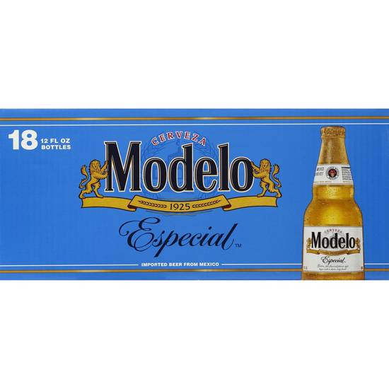 Modelo Especial Mexican Lager Beer (18 pack, 12 fl oz)