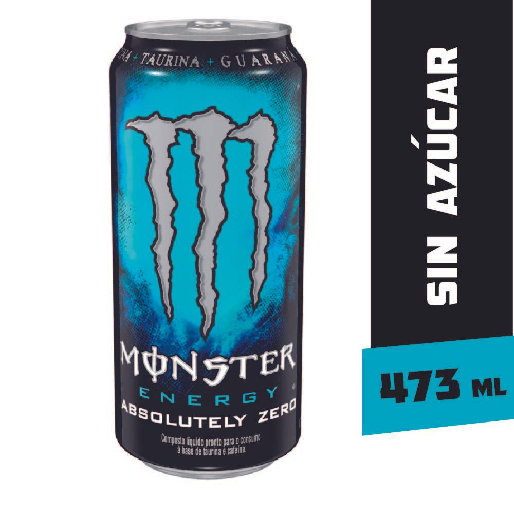 Monster bebida energética (473 ml) (absolutely zero)