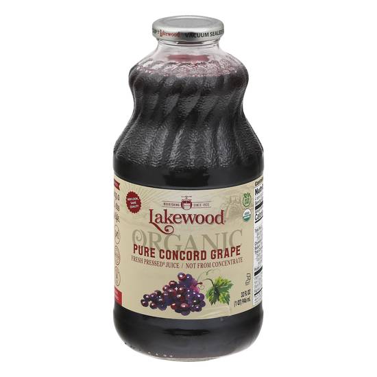 Lakewood Organic Pure Concord Grape Juice (32 fl oz)