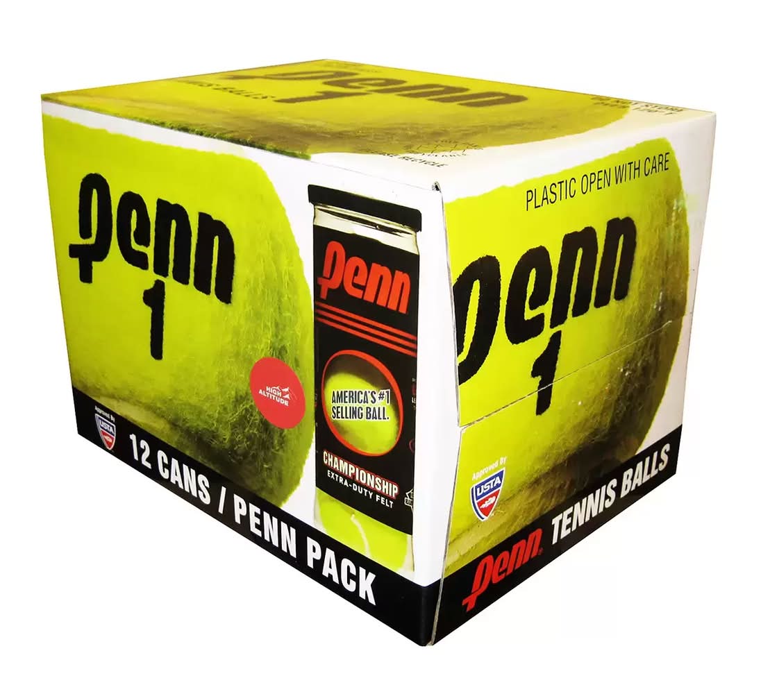 Penn · Pelotas alta presión para tenis (36 un)