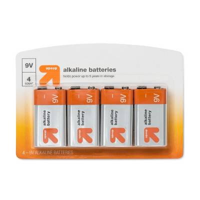 9V Batteries - 4ct - up&up™