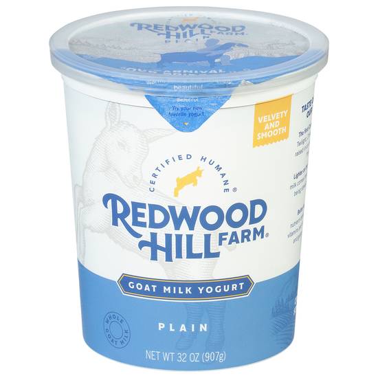 Redwood Hill Farm Plain Goat Milk Yogurt