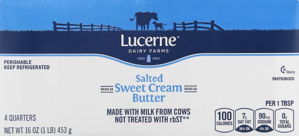 Lucerne Salted Sweet Cream Butter (16 oz)