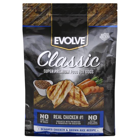 Evolve Classic Deboned Food For Dogs ( chicken & brown rice recipe)
