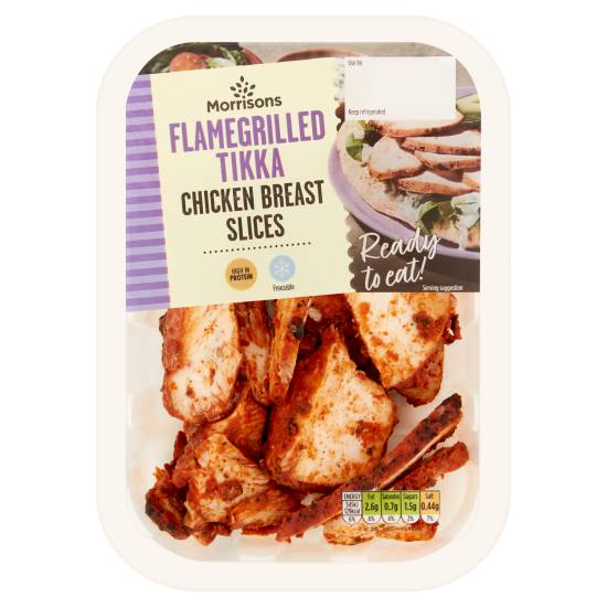 Morrisons Flamegrilled Tikka Chicken Breast Slices