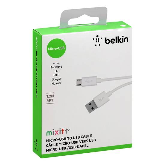 Belkin Mixit Micro-Usb To Usb Chargesync Cable
