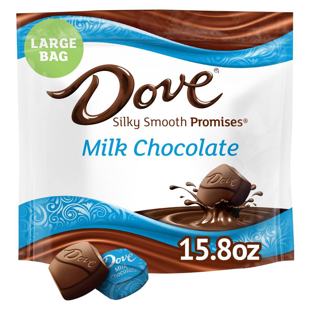 Dove Promises Milk Chocolate Candy Individually Wrapped , 15.8 oz Bag
