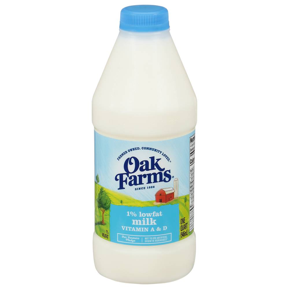 Oak Farms 1% Lowfat Milk (2.09 lbs)