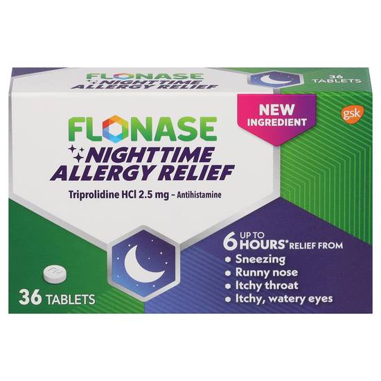 Flonase Nighttime 2.5 mg Allergy Relief (36 ct)