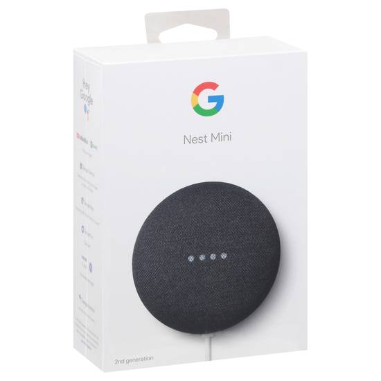 Google Charcoal Nest Mini Smart Speaker | Delivery Near You | Uber