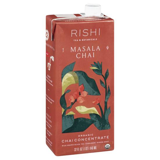 Rishi Organic Masala Chai Concentrate (1 ct, 32 fl oz)