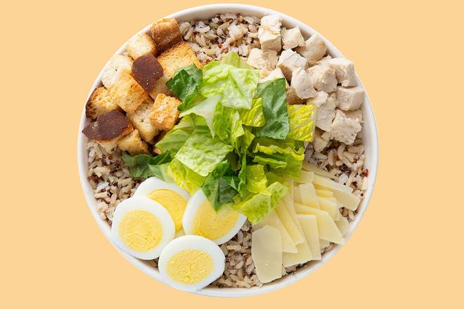 Grilled Chicken Caesar Warm Grain Bowl