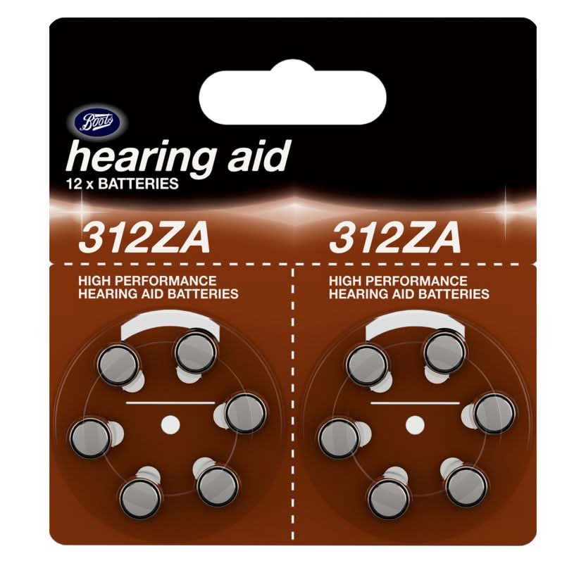 Boots 312Za Hearing Aid Battery (12 pack)