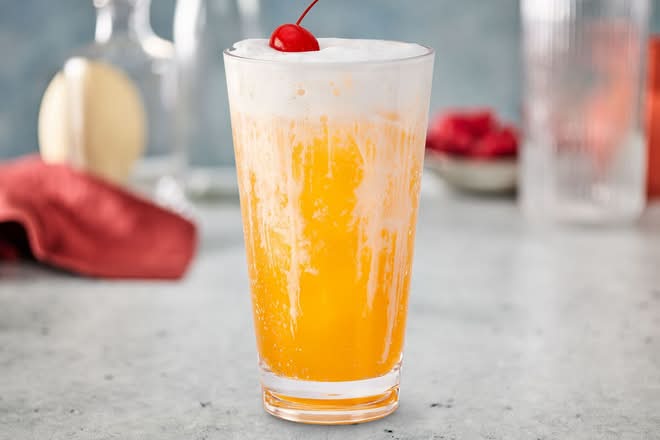 Candied Orange Fizzy Soda