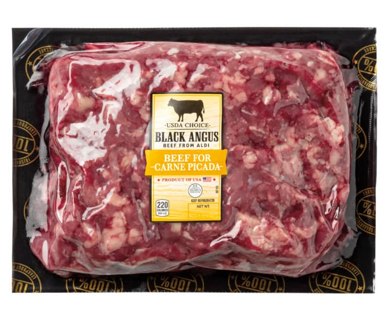USDA Choice Black Angus Beef for Carne Picada, per lb