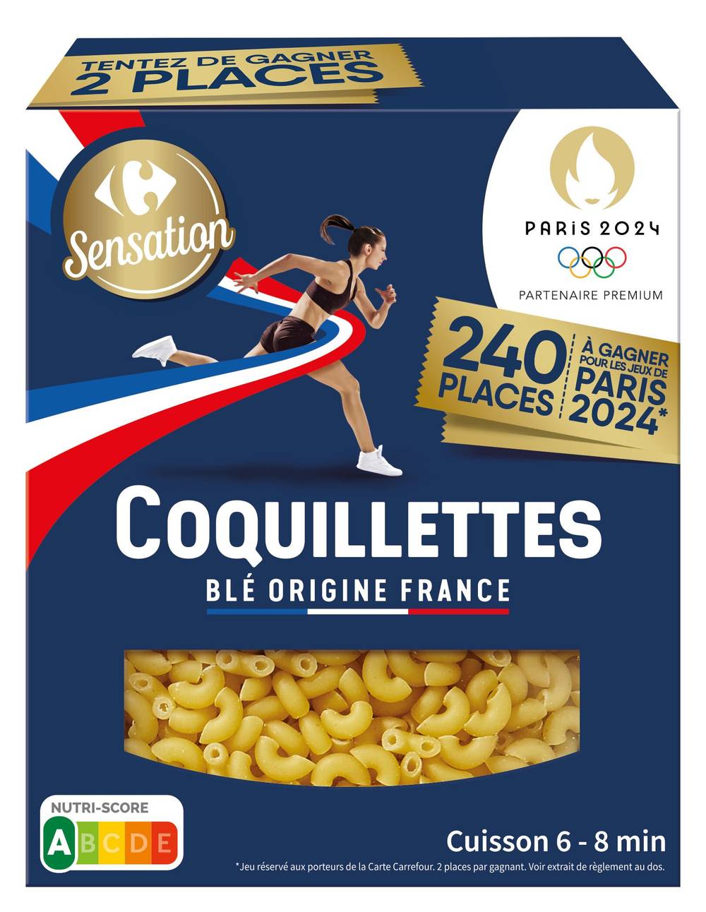 Carrefour Sensation - Pâtes coquillettes