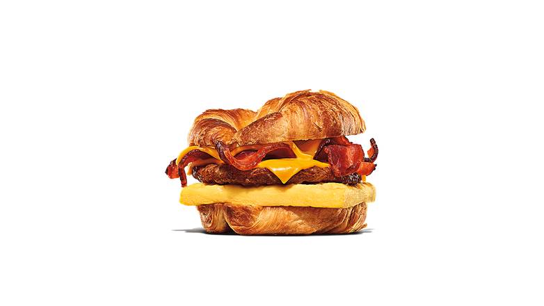 Bacon, Sausage, Egg & Cheese Croissan'wich