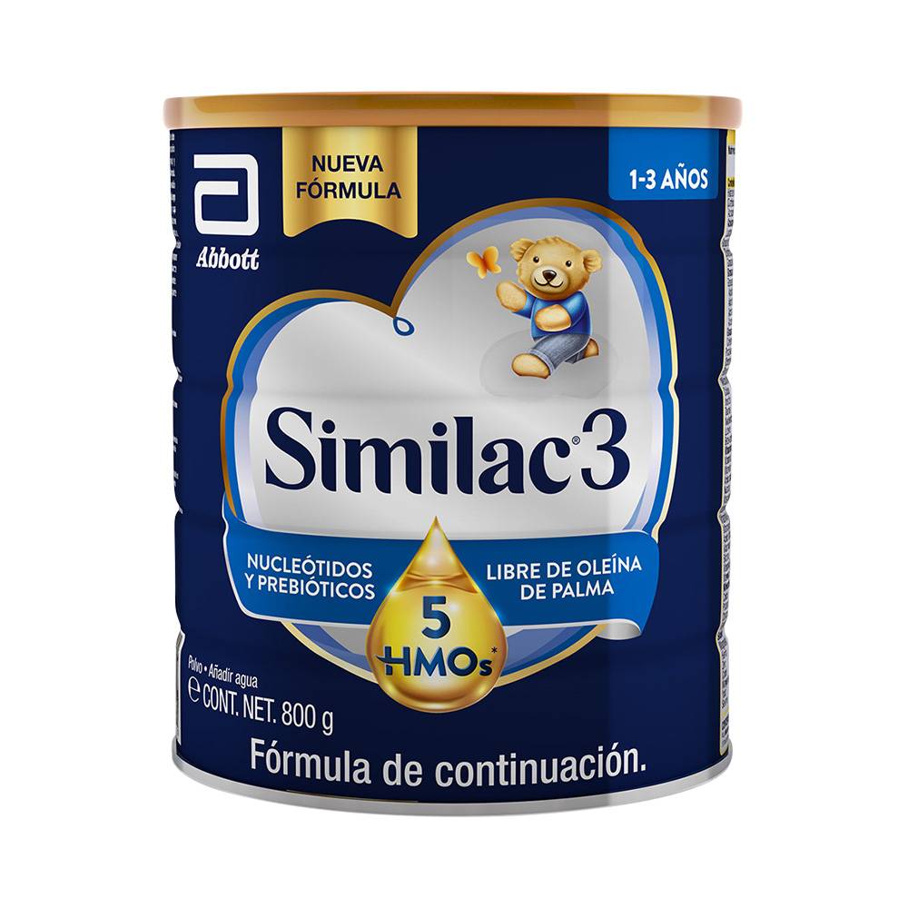 Abbott similac3 fórmula láctea etapa 3 (lata 850 g)