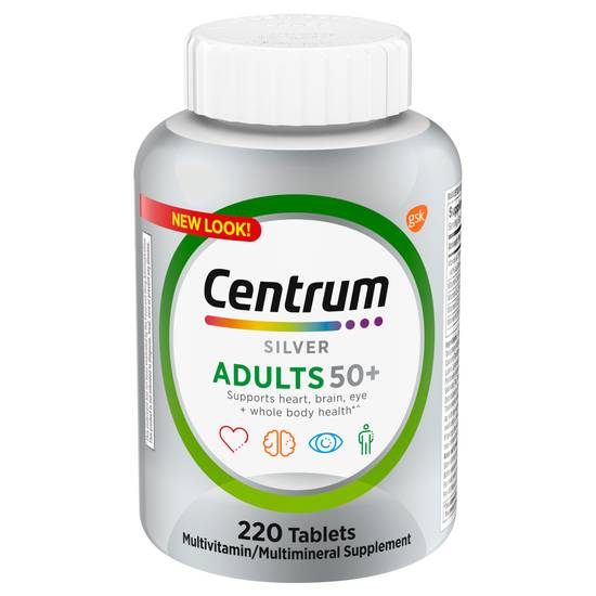 Centrum Silver Multivitamin For Adults 50 Plus Multivitamin/Multimineral