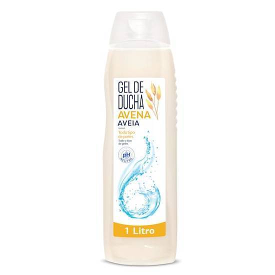 Gel de Ducha Avena Botella (1 l)