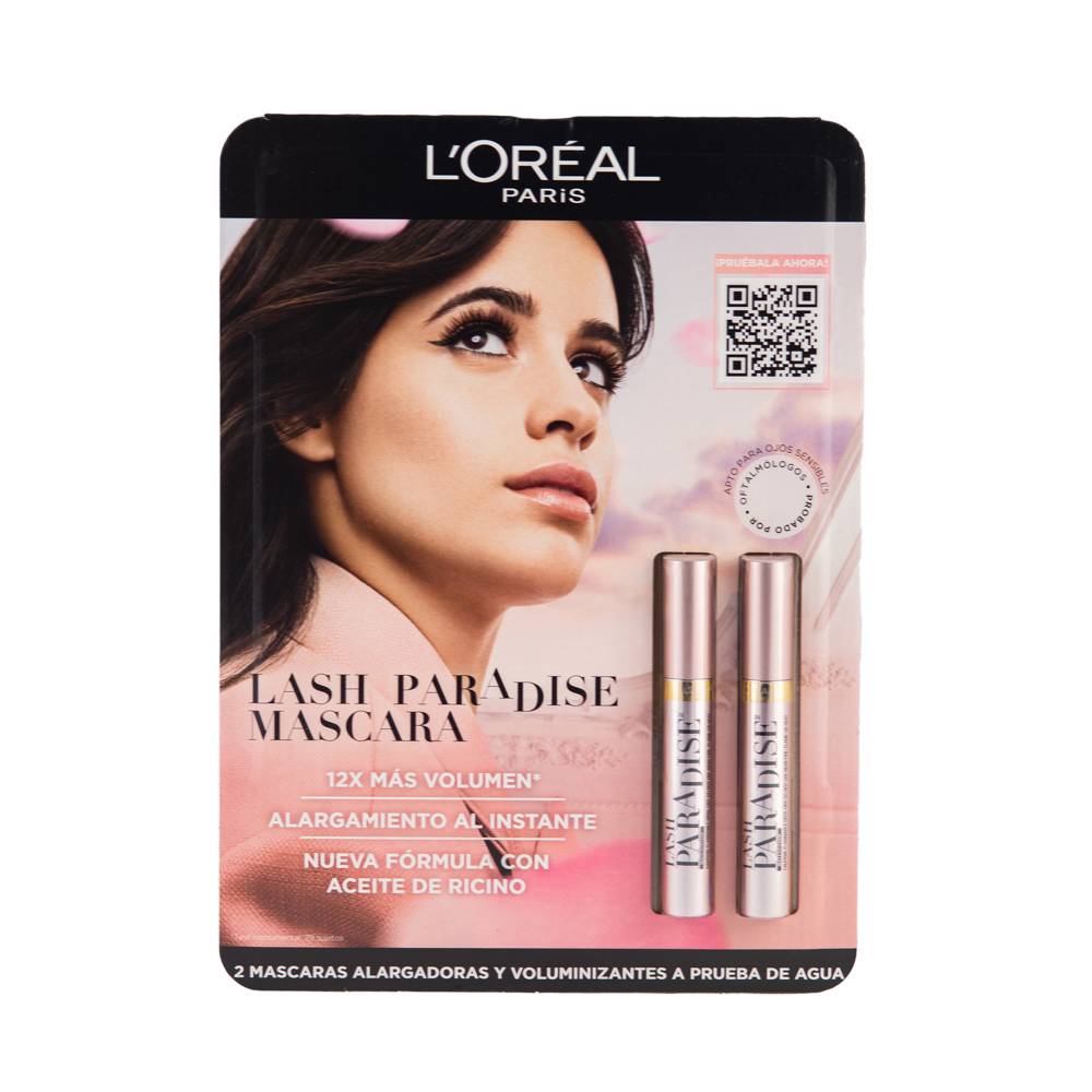 L'Oréal · Máscara pestañas lash paradise (2 un)