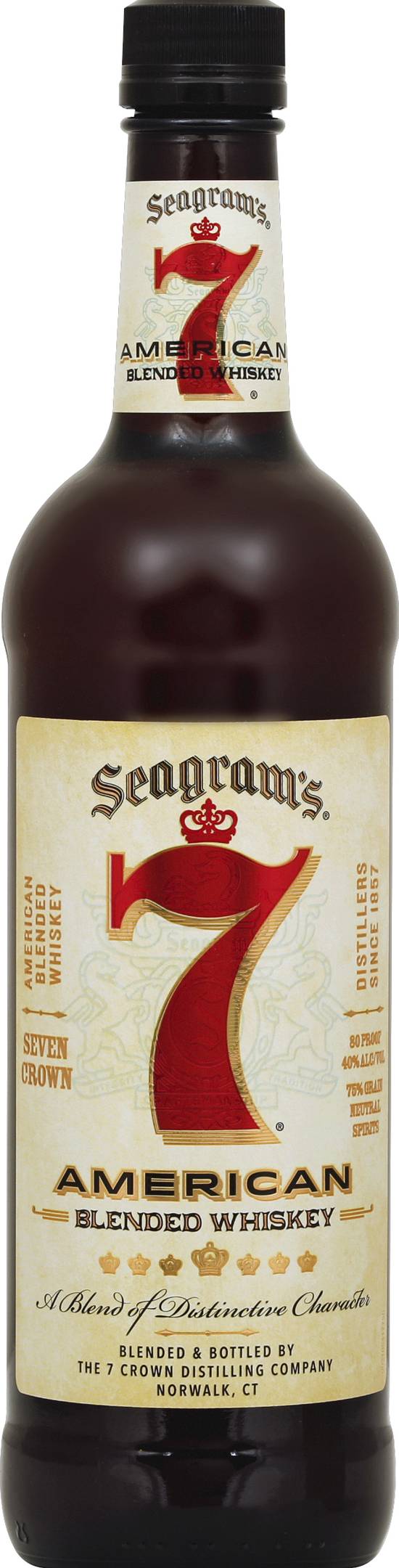 Seagram's Escapes 7 Crown American Blended Whiskey (750 ml)