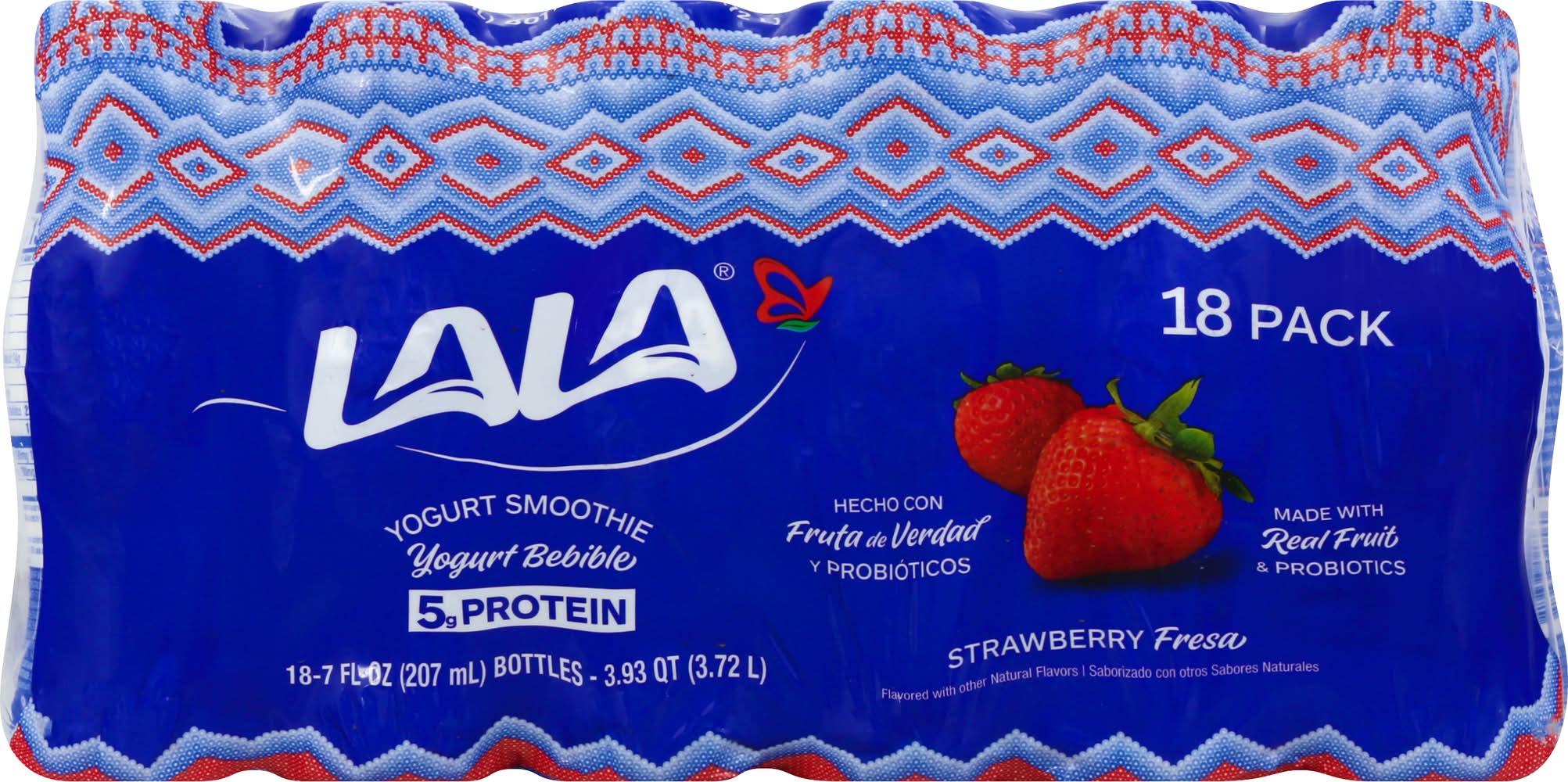Lala Strawberry Yogurt Smoothie (7 fl oz, 18 ct)