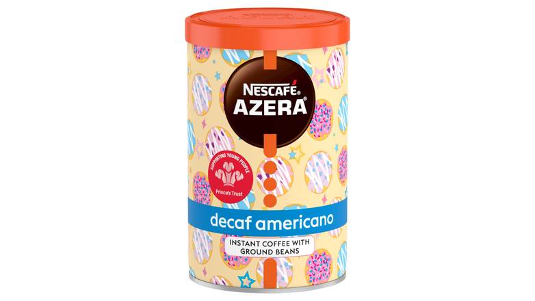 Nescafé Azera Decaf Americano Instant Coffee with Ground Beans 90g