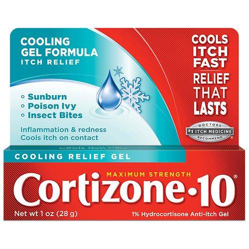 Cortizone 10 Cooling Relief Anti-Itch Gel - 1.0 oz