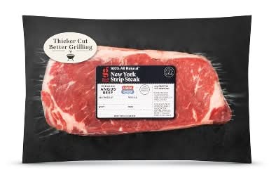 USDA Choice Angus Beef New York Strip Steak - 0.63-1.50 lbs - price per lb - Good & Gather™